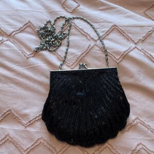 Apt 9 black beaded purse